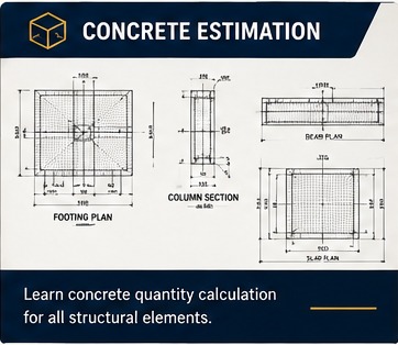Concrete estimation training at APT Structural Campus